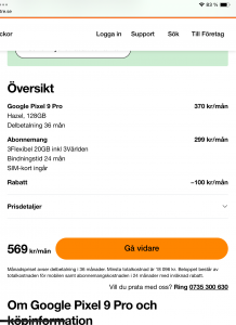 Google Pixel 9 Pro - Köp med abonnemang  Tre.png