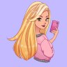 blond bimbo