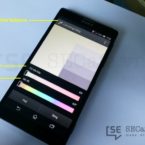 Sony Xperia Z tycks ha eget skärmkalibreringsverktyg