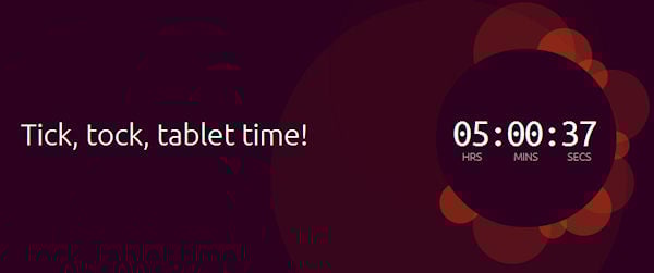 Varför räknar Ubuntu ner till tidpunkten för HTCs presentation i eftermiddag?
