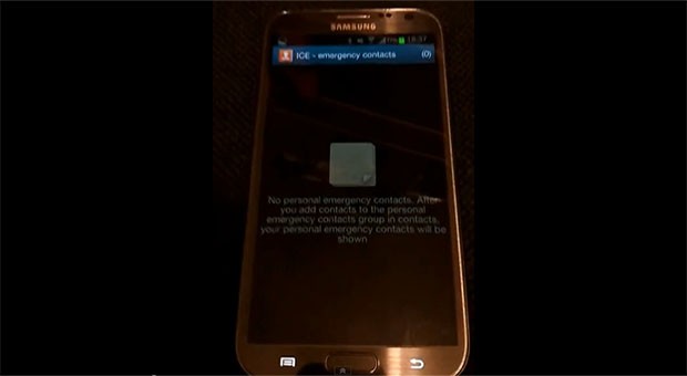Säkerhetsmiss i Samsung Galaxy Note 2 ger begränsad tillgång till hemskärmen