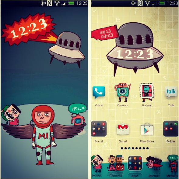 Ny titt på hemskärmsersättaren MiHome Launcher från MIUI
