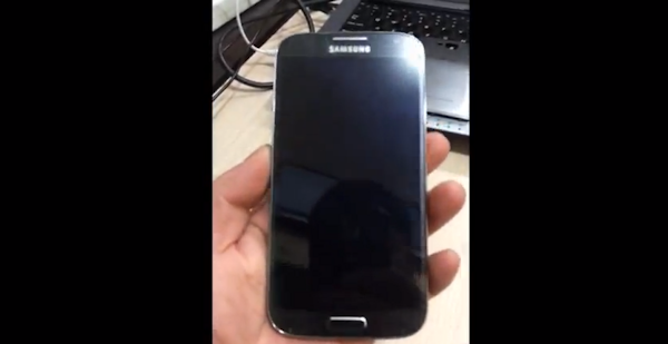 Treminutersvideo som sägs föreställa Samsung Galaxy S4