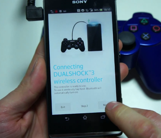 Xperia-modeller tycks få inbyggt stöd för PlayStation-kontrollen DualShock 3