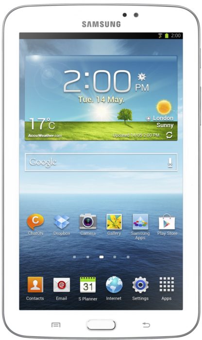 Samsung presenterar 7-tumssurfplattan Galaxy Tab 3