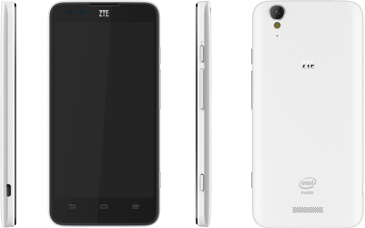 ZTE presenterar 5-tumsmobilen Geek med ”Intel Inside”