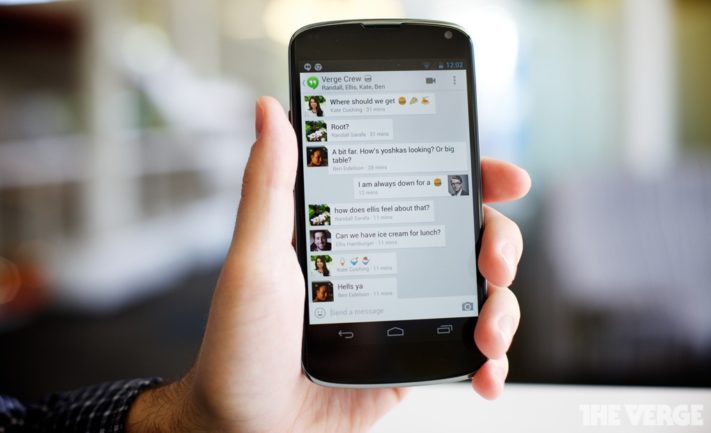 Hangouts är Googles nya meddelandetjänst – släpps idag för Android och IOS