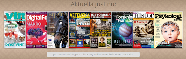 Svenska tidningsappen Readly finns nu för Android