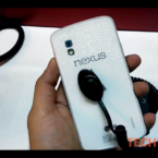Vit LG Nexus 4 dyker upp på konferens i Dubai