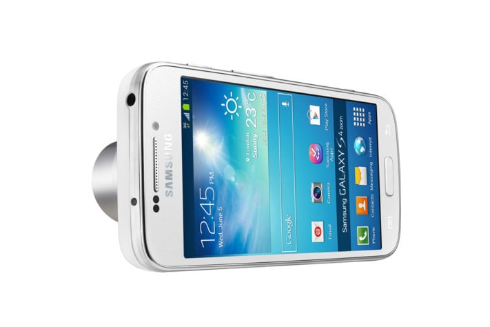 Samsung presenterar kameratelefonen Galaxy S4 Zoom