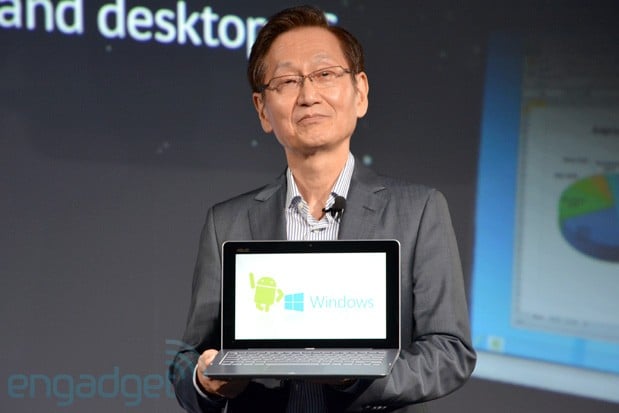 Asus Transformer Book Trio kör både Android och Windows 8
