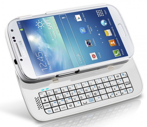 Bluetooth-tillbehör ger Galaxy S4 fysiskt QWERTY-tangentbord