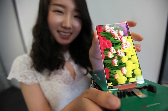 LG tillkännager världens tunnaste LCD-panel med Full HD