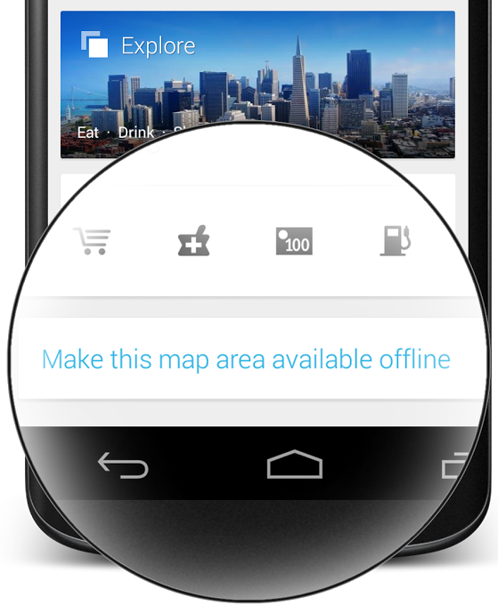 Snabba ryck: Google gör det enklare att lagra kartor offline i Maps