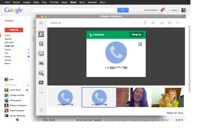 Google tillkännager telefonsamtal för Hangouts, fungerar inte i Sverige