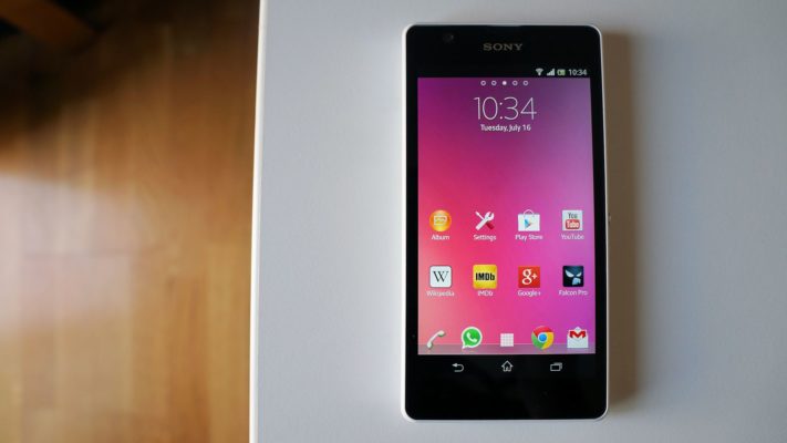 En närmare titt på vattentäta Sony Xperia ZR