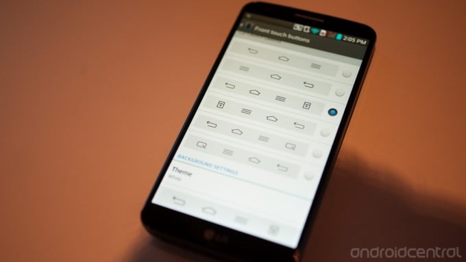 LG G2 tycks sakna dedikerad multikörningsknapp