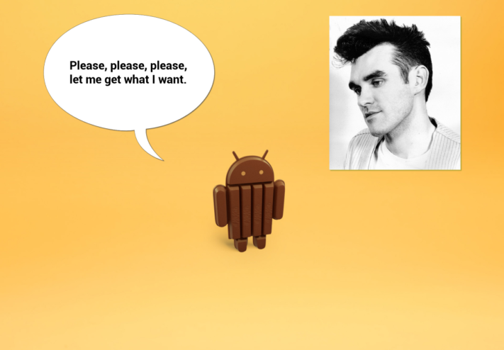 Vad står högst upp på din önskelista för Android 4.4 KitKat?