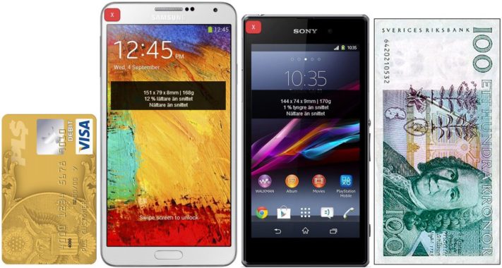 Tips: Samsung Galaxy Note 3 och Sony Xperia Z1 finns nu på Androidenheter.se