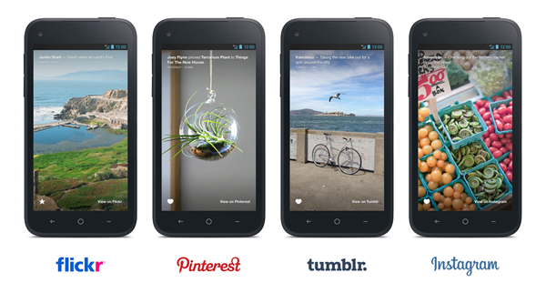 Facebook Home får stöd för Flickr, Pinterest, Tumblr och Instagram