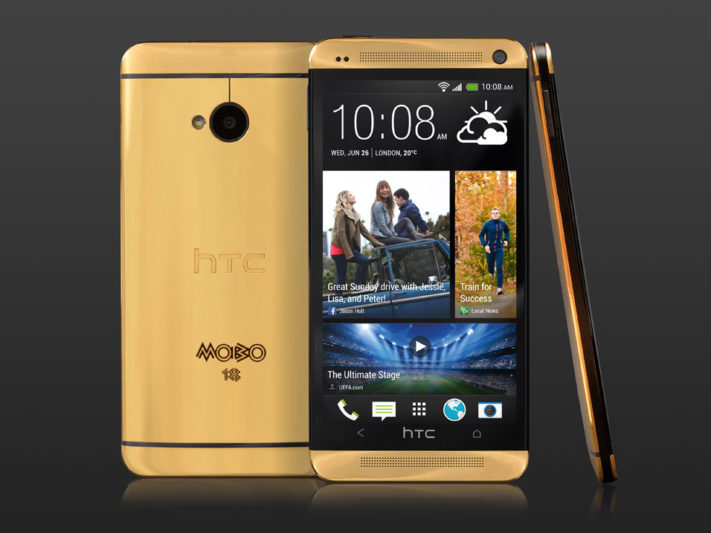 HTC producerar fem stycken One i 18 karats guld