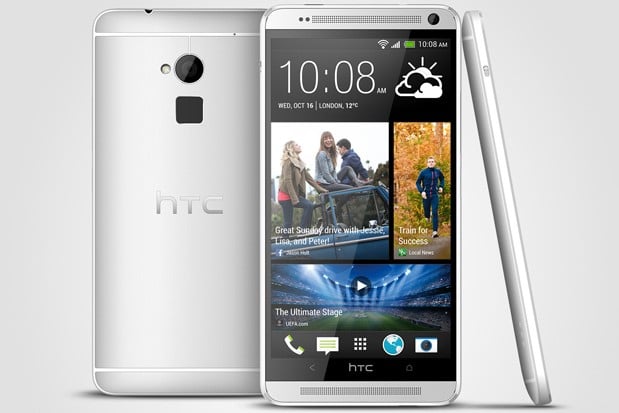 HTC presenterar bjässen One Max med fingeravtrycksläsare