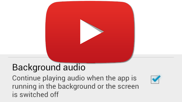 Indikationer på att YouTube snart kan spela ljud i bakgrunden
