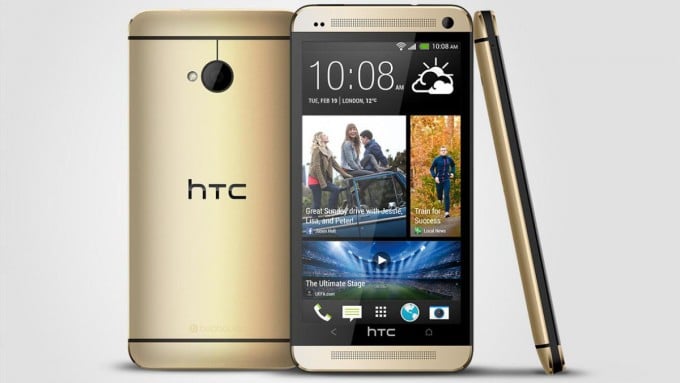 HTC presenterar guldfärgad variant av One