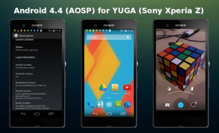 Sony Xperia Z får Android 4.4-ROM, sägs vara stabil
