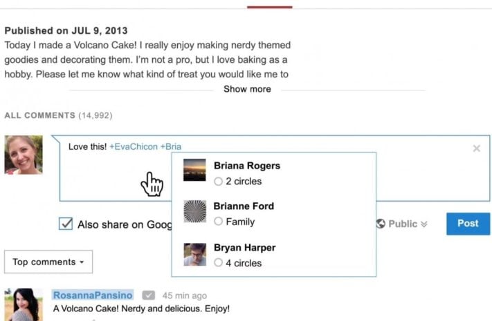 YouTube sammanlänkar kommentarsfältet med Google+