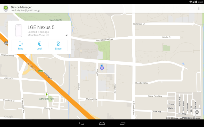 Google släpper Android Device Manager i Play Store