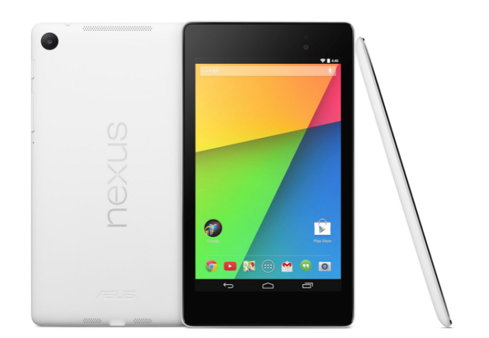 Sökjätten presenterar vit variant av Nexus 7 2013