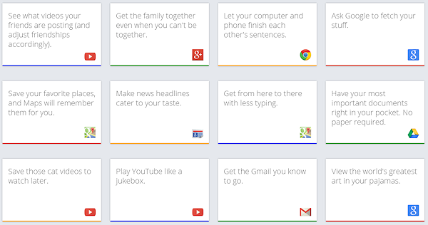 Google skapar sida med tips för företagets produkter