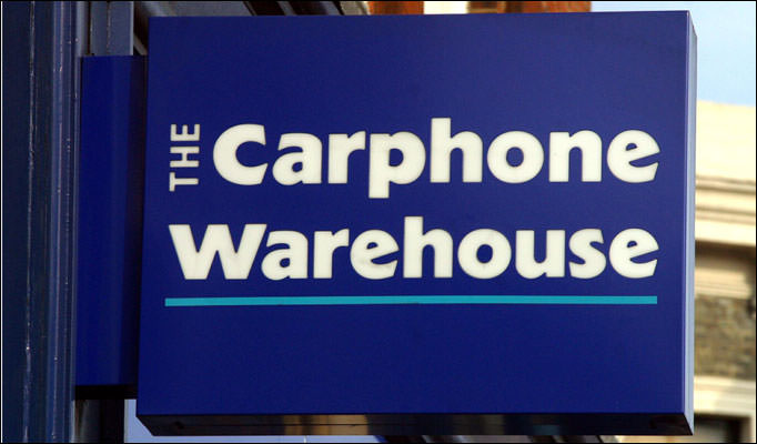 60 stycken Carphone Warehouse-butiker blir Samsungs egna