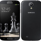 Ny variant av Samsung Galaxy S4 med svart fuskläder