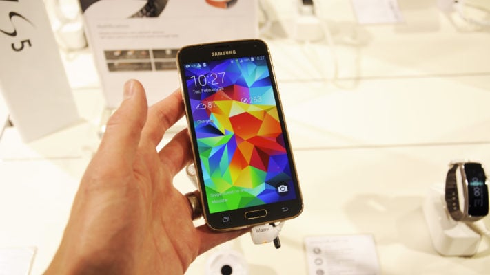 En första titt på Samsung Galaxy S5