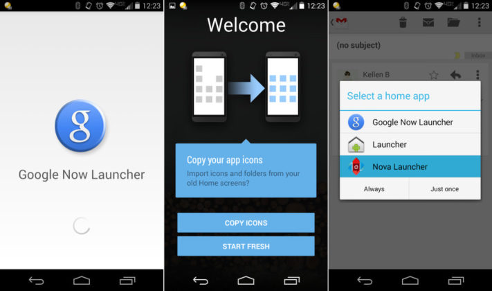 Androids egna launcher tycks vara på väg till Play Store