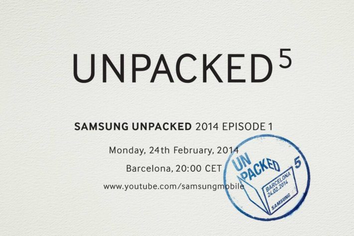 Samsung skickar ut inbjudningar till Unpacked 5