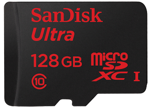 SanDisk introducerar microSDXC-kort med 128GB
