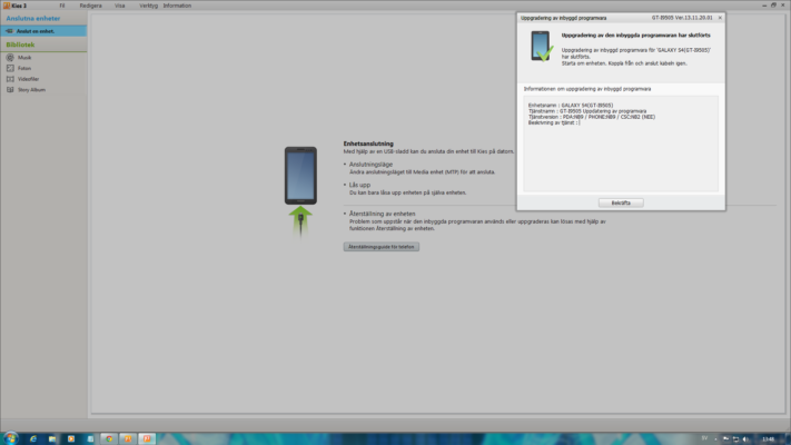 Samsung börjar uppdatera Galaxy S4 till KitKat i Norden