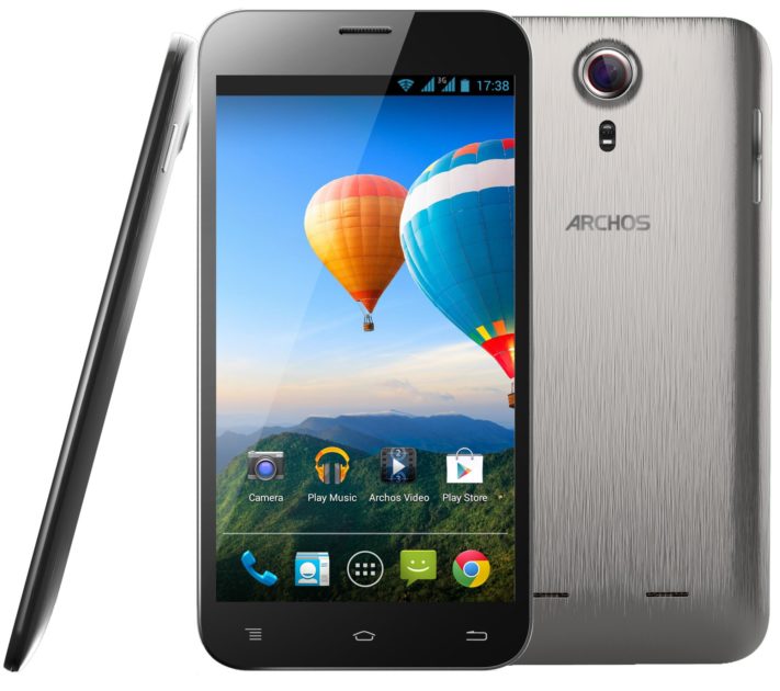 Archos 64 Xenon – en mobil med knapparna på baksidan