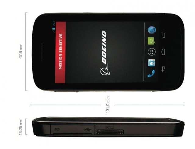 Boeing presenterar säkerhetsmobilen Black
