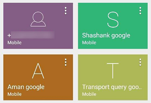 Ännu en skärmdump som sägs visa Androids nya telefonapp