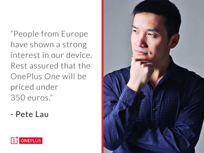 OnePlus One kommer kosta under 350 euro i Europa
