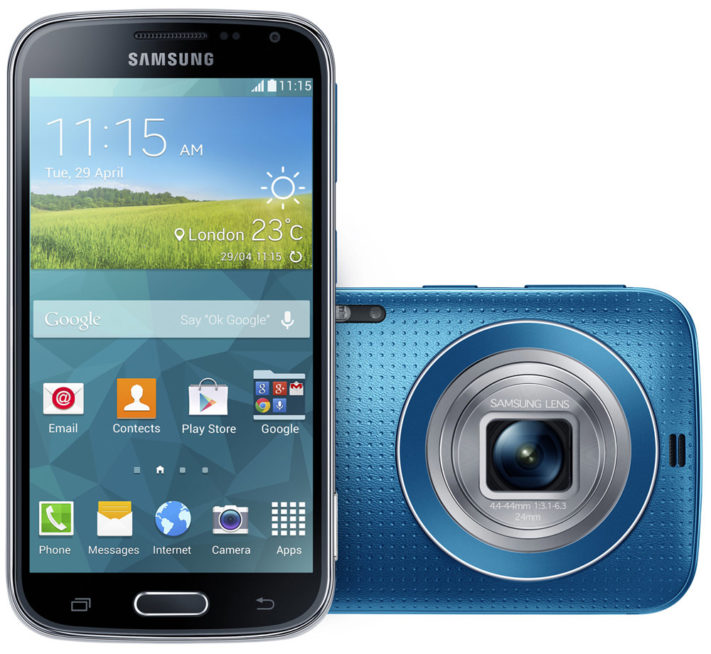 Samsung introducerar kameramobilen Galaxy K Zoom