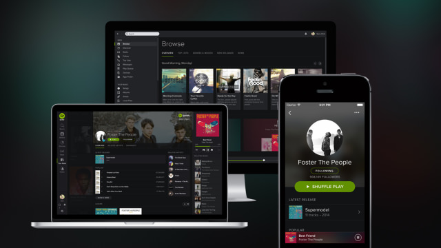 Spotify får helt ny design för webben, PC och IOS
