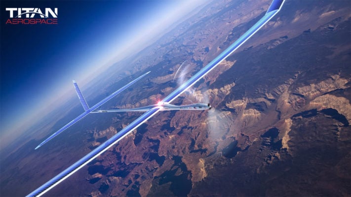 Google har köpt Titan Aerospace som tillverkar drönare