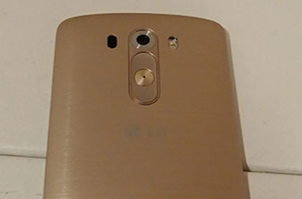 Bilder på guldfärgad modell av LG G3, nya sensorn förklaras