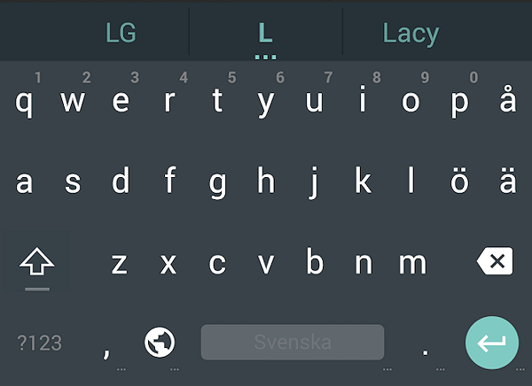 Tangentbordet i Android L portas, släpps i Play Store