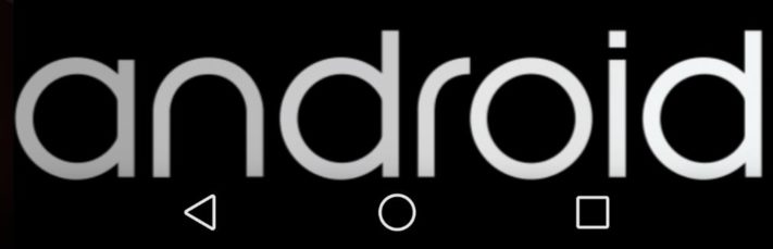 Skärmdumpar från Android L på Nexus 7 2013, inklusive Androids nya logotyp